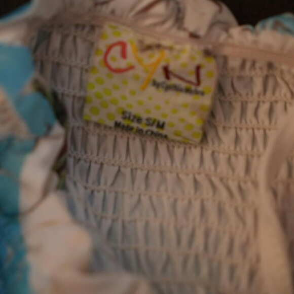 🎨 Y2K Abstract Artistic Unique Maxi Dress – Size S - Picture 3 of 3